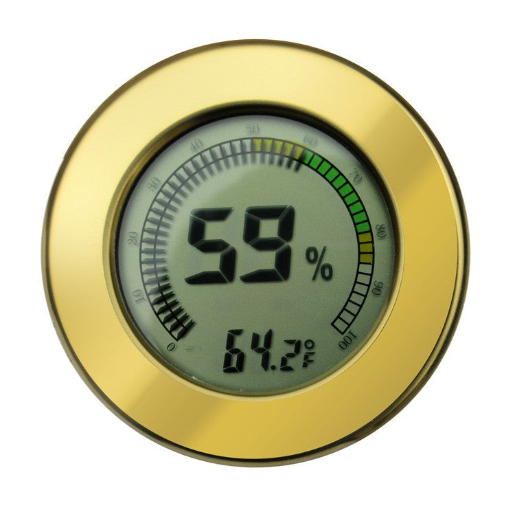 Valencia Digital Desktop Humidor 120 Cigar Golden Cherry Finish