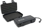 Waterproof Travel Humidor Case for 5 Cigars with ABS Shell