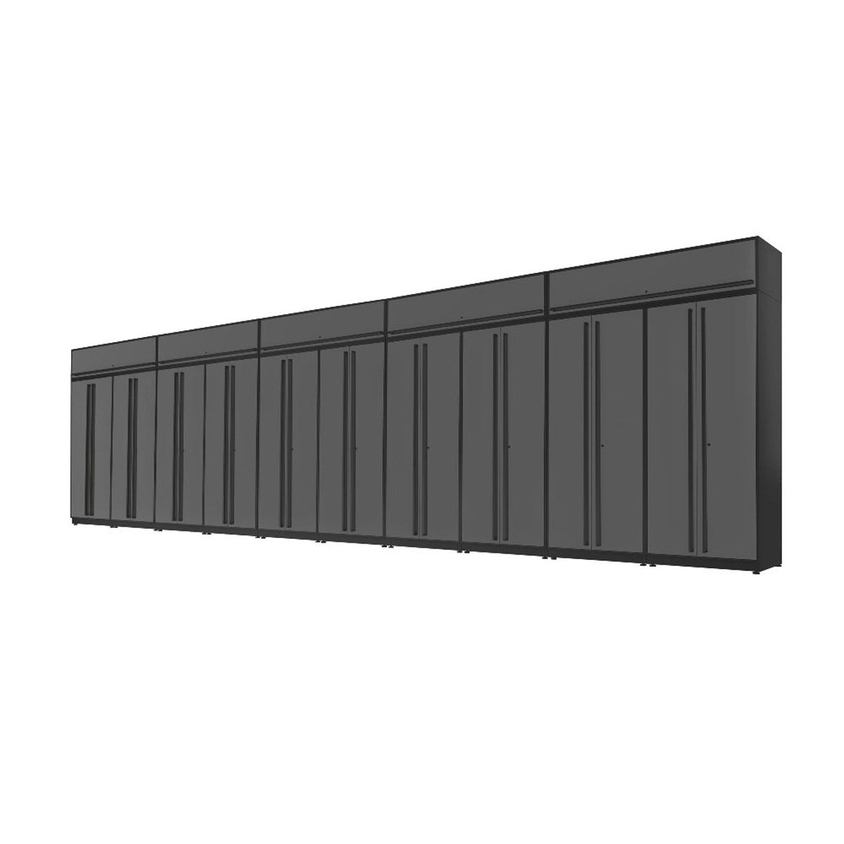 Proslat 15-Piece Gray Fusion Plus 33ft Set with Black