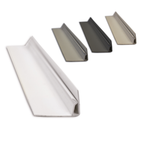 Proslat 4 ft. PVC L Trim (Available in different colors)