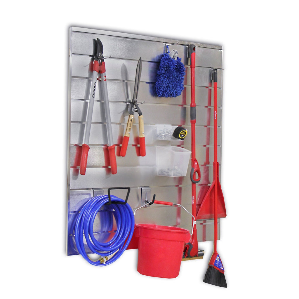 Proslat 4 ft. x 4 ft. Aluminium Slatwall - Slatwall