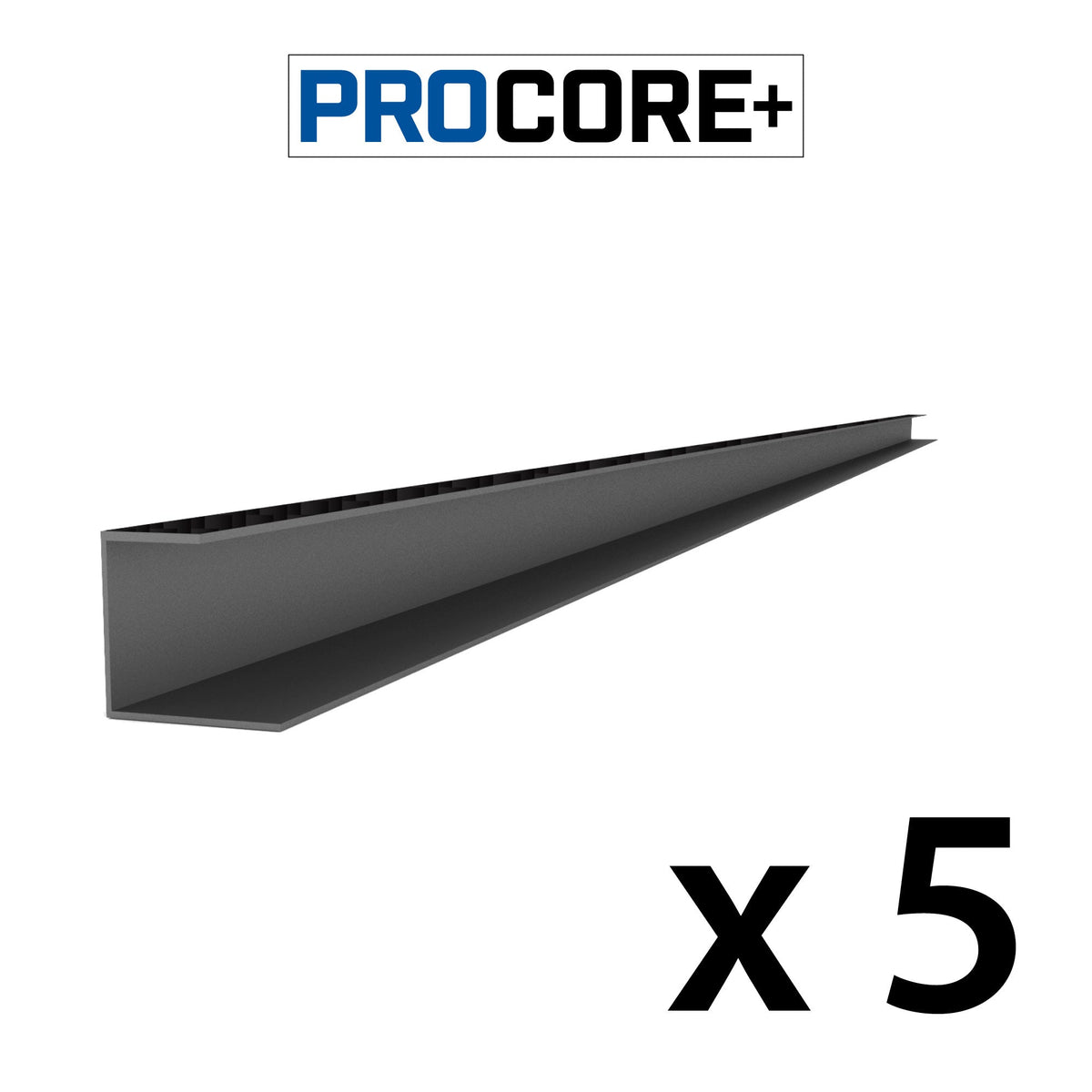 Proslat 8 ft. PROCORE + PVC Side Trim Pack - 5 Pack - Trims