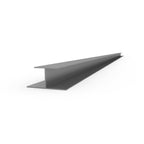 Proslat 8 ft. PVC H Trim Pack - Light Grey / 2 Pack - Trims