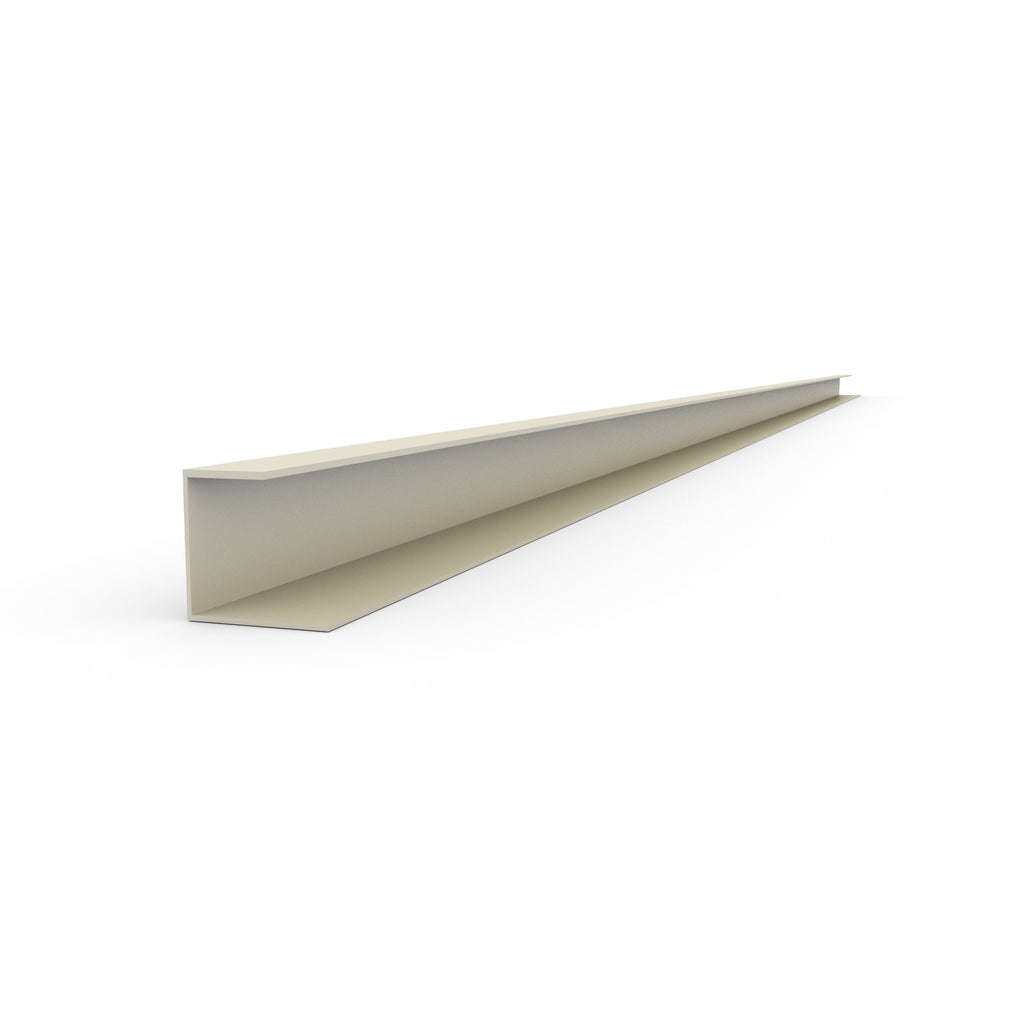 Proslat 8 ft. PVC J Trim Pack - Sandstone / 2 Pack - Trims