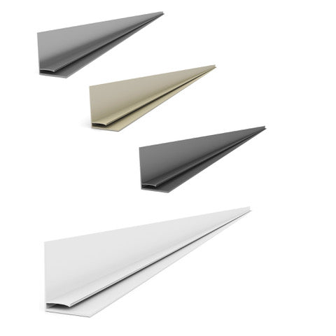 Proslat 8 ft. PVC L Trim Pack - L Trims
