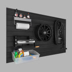 Proslat 8 ft. x 4 ft. PROCORE + Carbon fiber PVC Slatwall