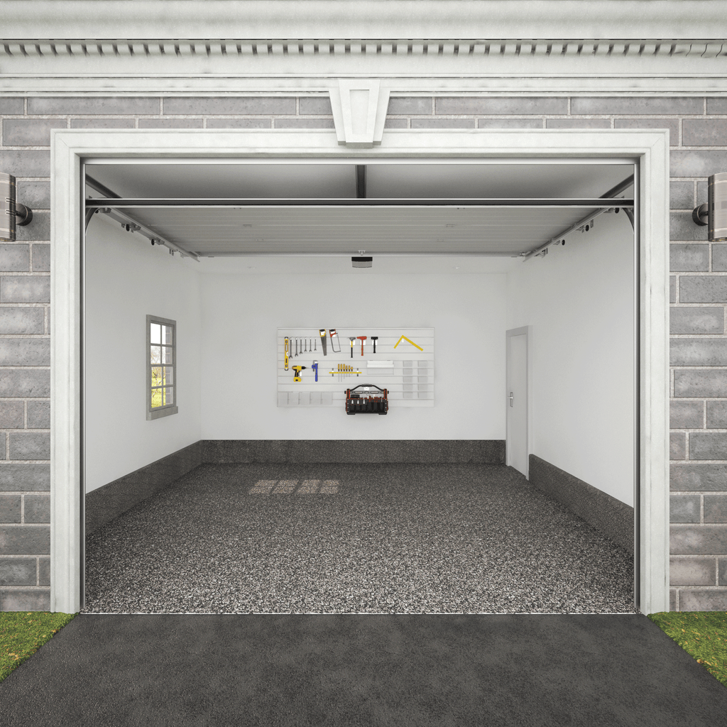 Proslat 8 ft. x 4 ft. PVC Slatwall - 2 pack 64 sq ft