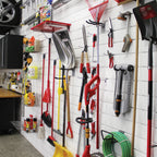 Proslat 8 ft. x 4 ft. PVC Slatwall - 2 pack 64 sq ft
