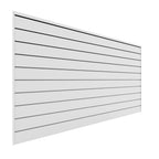 Proslat 8 ft. x 4 ft. PVC Slatwall (Various Colors