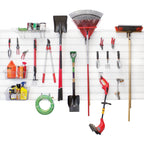 Proslat 8’ x 4’ PVC Wall Slatwall Mini Bundle (Different