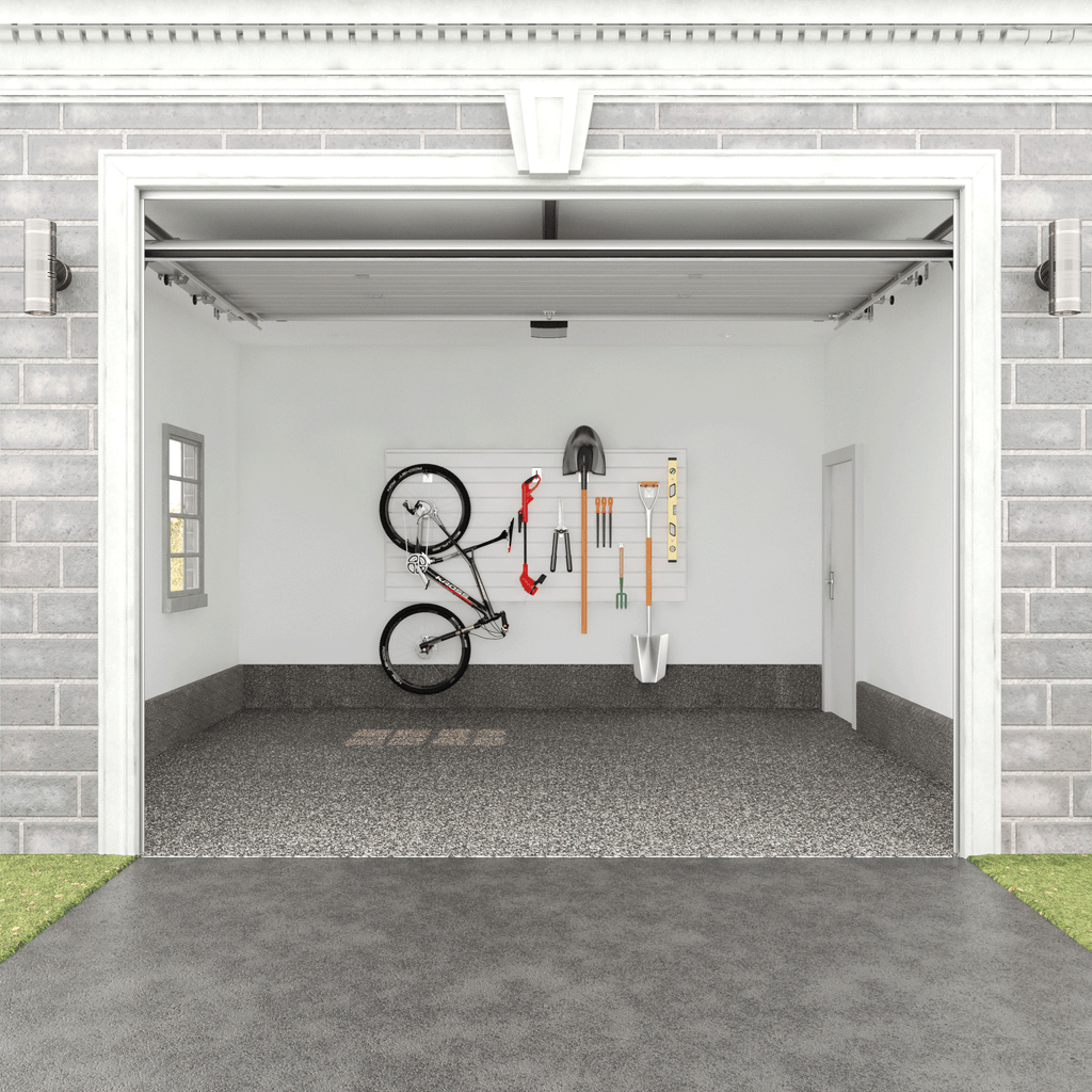 Proslat 8’ x 4’ PVC Wall Slatwall Mini Bundle (Different