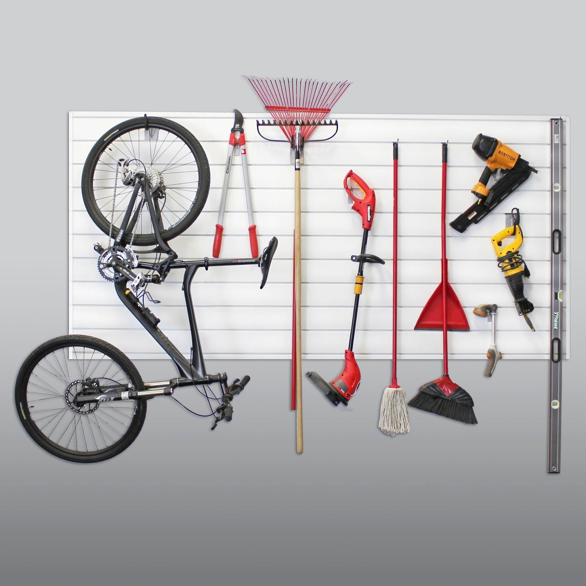 Proslat 8’ x 4’ PVC Wall Slatwall Mini Bundle (Different