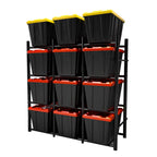 Proslat Bin Warehouse Heavy-Duty 12 tote Rack - Special