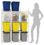 Proslat Bin Warehouse Rack - 12 Totes Compact