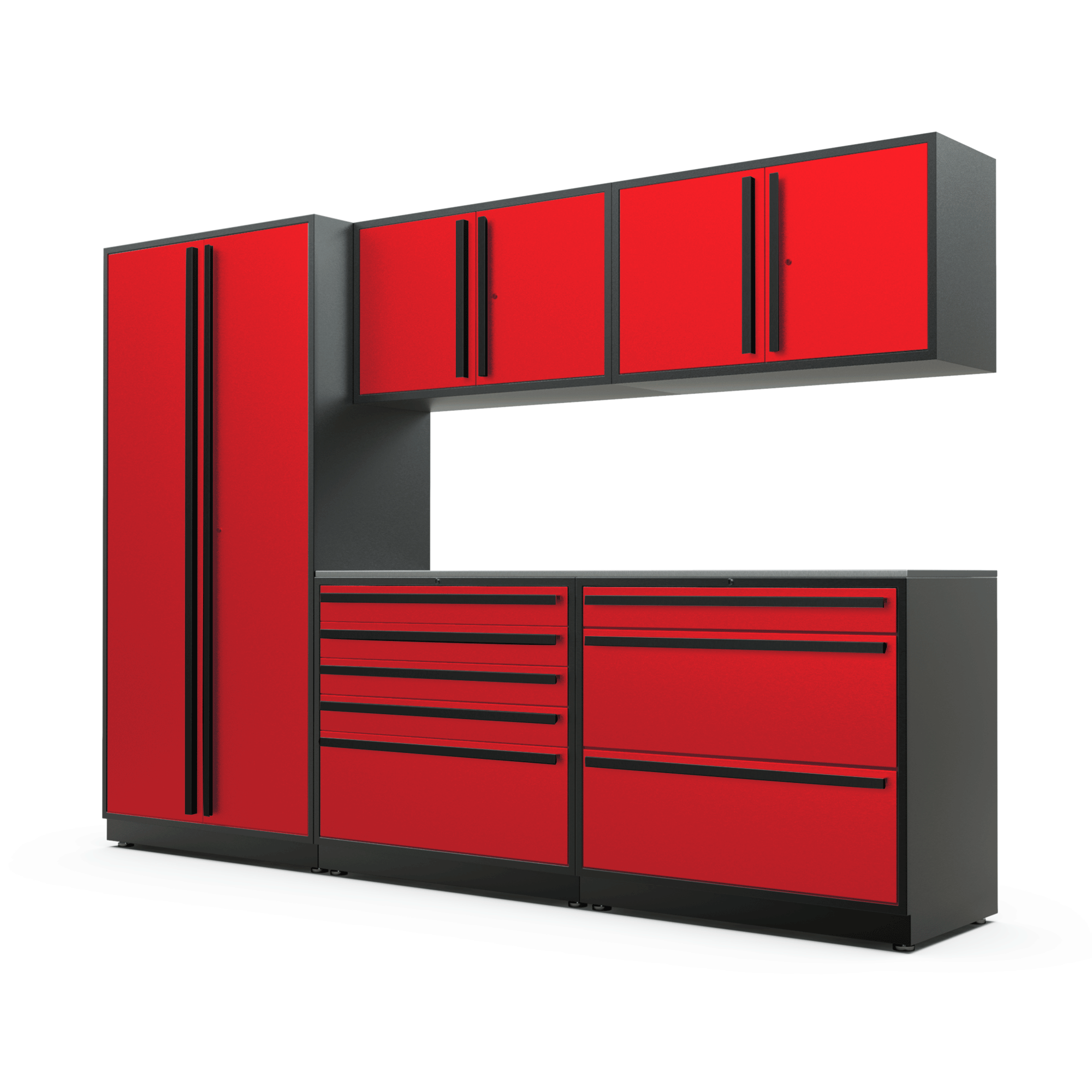 Proslat FusionPlus 10 ft set - TOOL - Traffic Red / Black