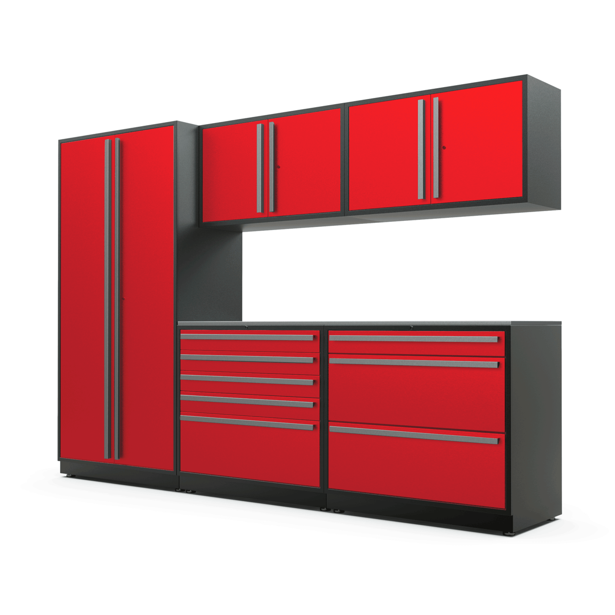 Proslat FusionPlus 10 ft set - TOOL - Traffic Red / Silver