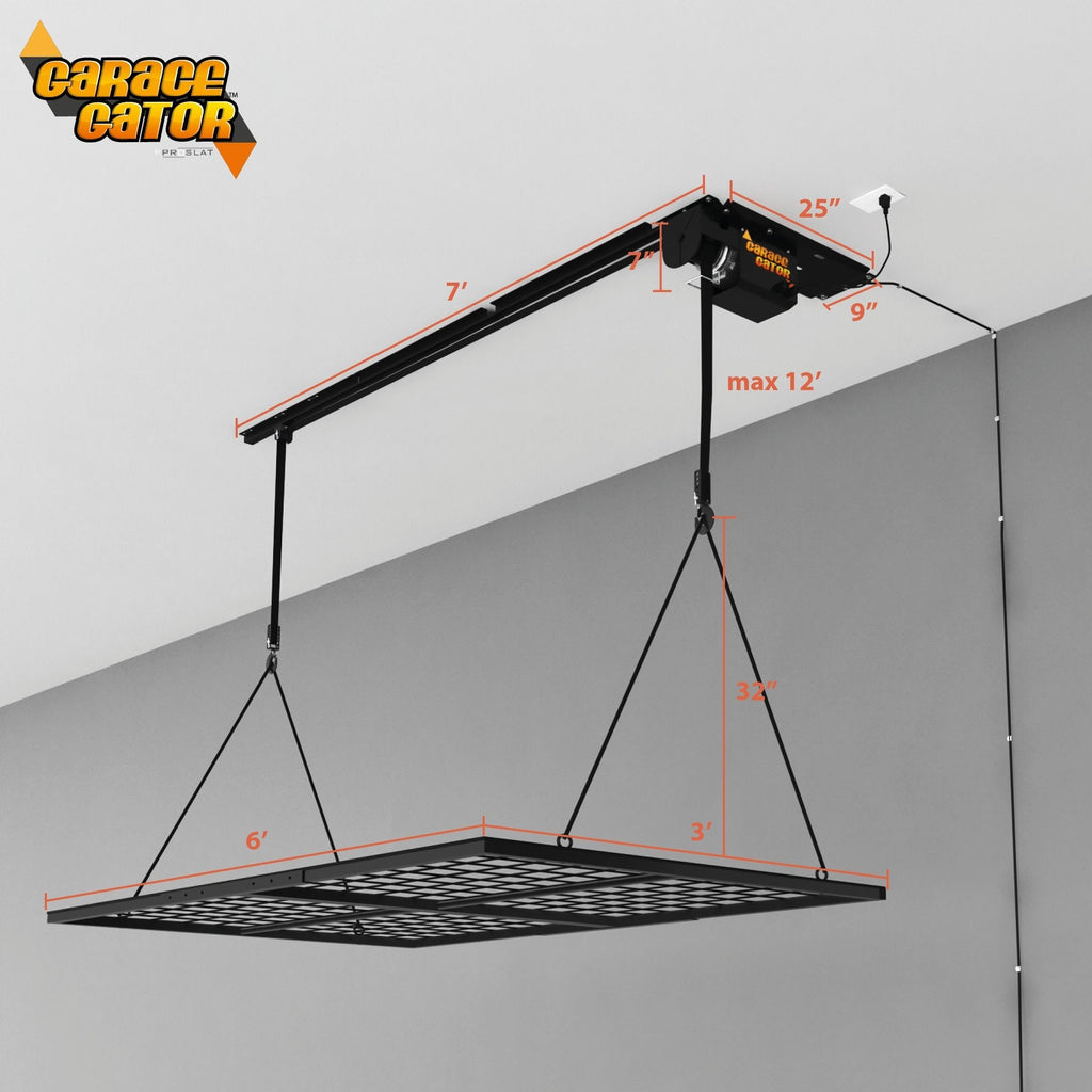 Proslat Garage Gator 3 ft x 6 ft Platform 220 lb Lift Kit