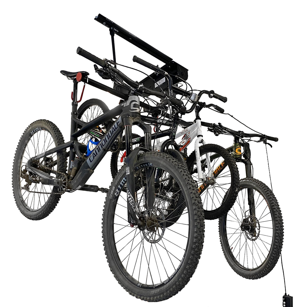 Proslat Garage Gator Compact 4 Bike Lift -220 lb - Garage