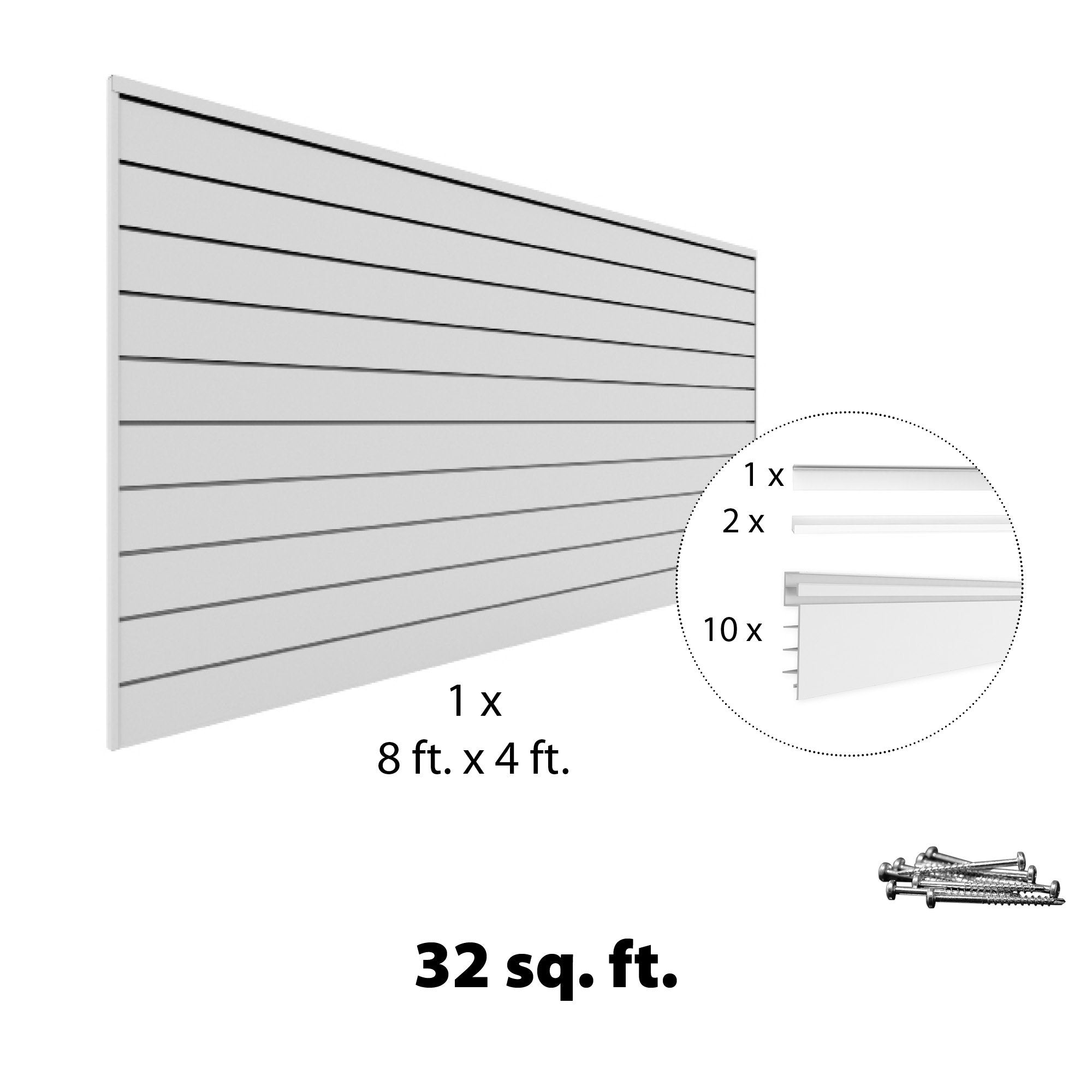 Proslat Organizer Slatwall Gardener Bundle (Different