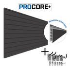 Proslat PROCORE + Carbon Fiber Slatwall Mini Bundle