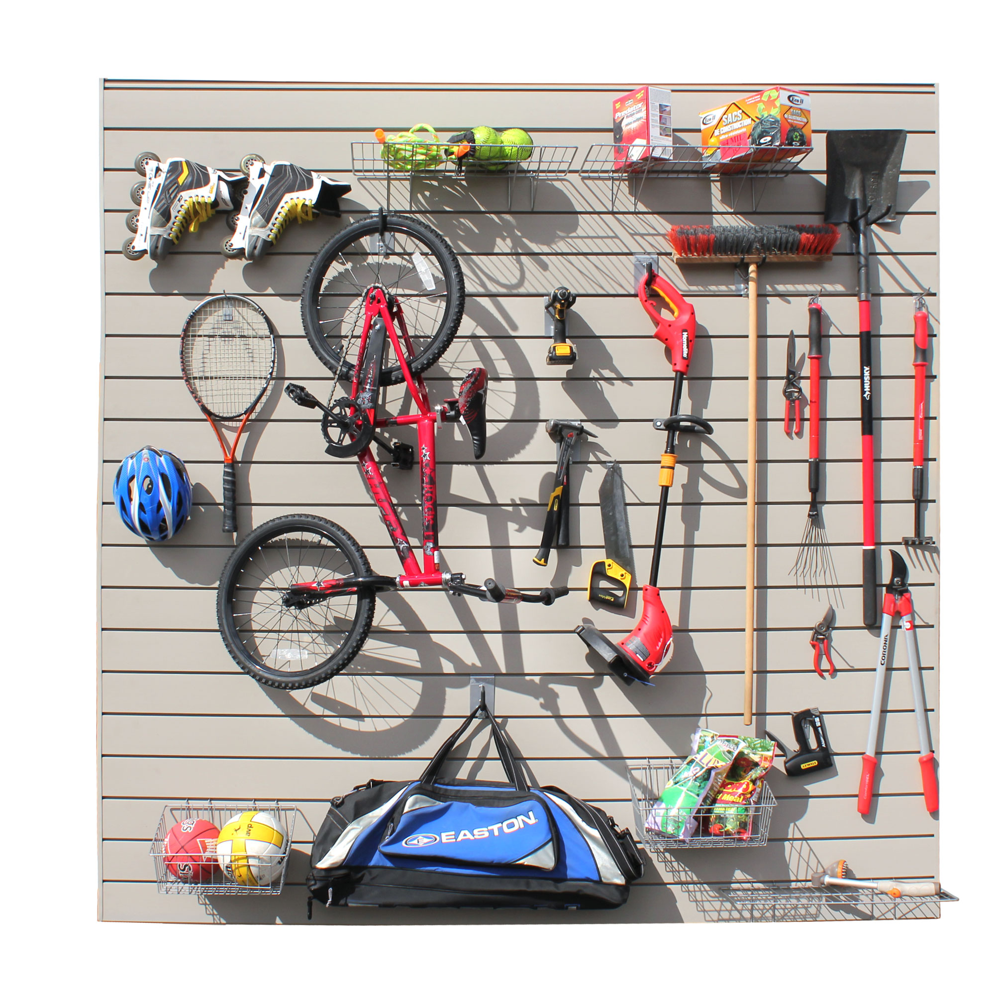 Proslat Ultimate 2 Slatwall Wall Storage Bundle (Different