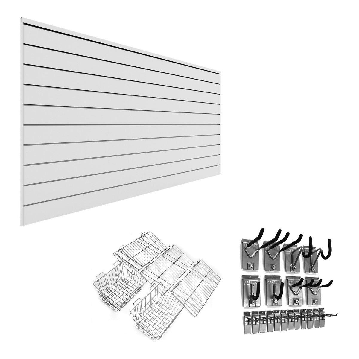 Proslat Ultimate 2 Slatwall Wall Storage Bundle (Different