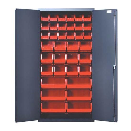 Quantum 36’’ Wide All-Welded Bin Cabinet w/ 36 bins