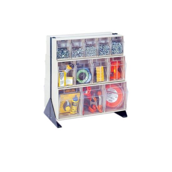 Quantum Clear Tip Out Bin Cabinet 24’’H