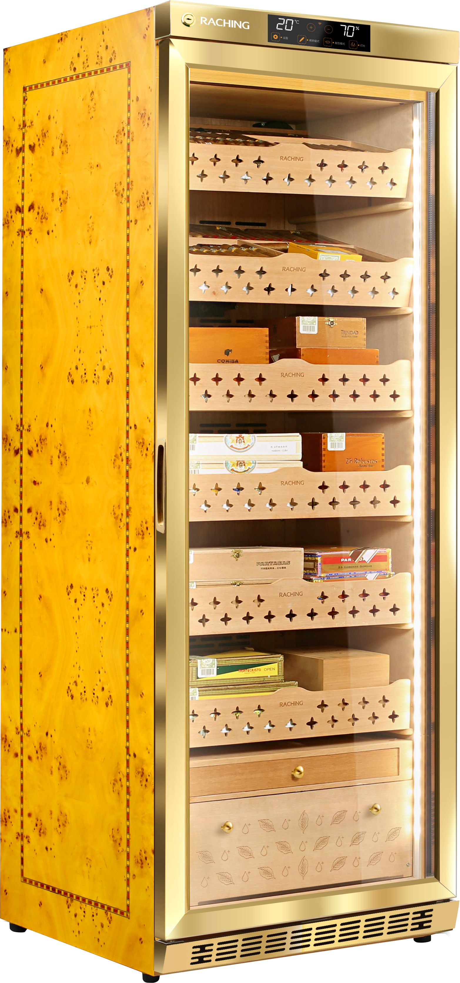 Raching MON2800A Electric Cigar Humidor Cabinet