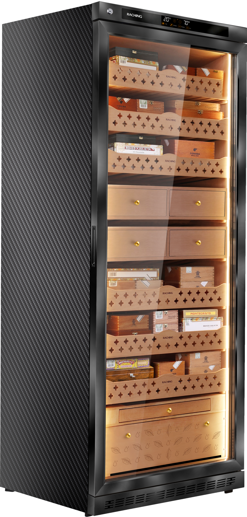 Raching MON5800A Electronic Cigar Humidor Cabinet