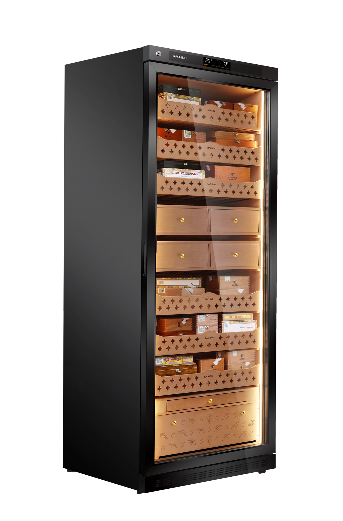 Raching MON5800A Electronic Cigar Humidor Cabinet