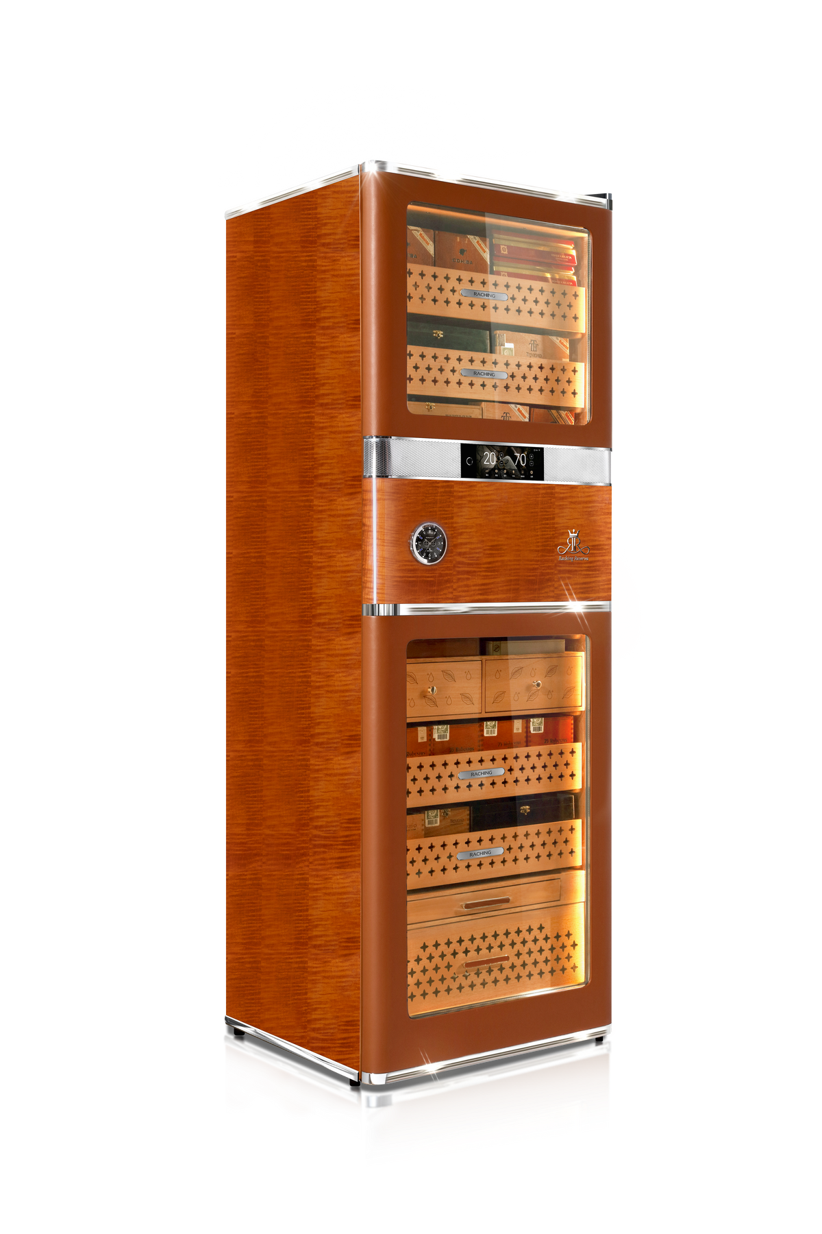 Raching RR780 Smart Cigar Cabinet - Trinidad Brown