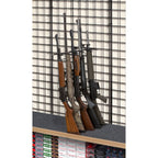 1’ 5 Rifle Leans Left Display Grid Wall (SKU: 6261)
