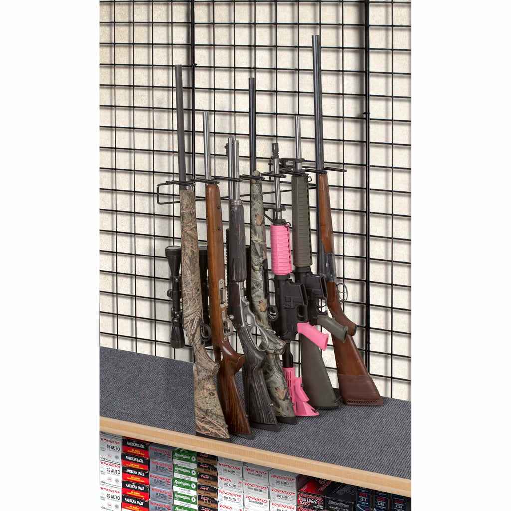 1’ 7 Rifle Leans Left Display Grid Wall (SKU: 6264)