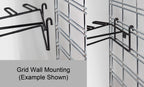 1’ 7 Rifle Leans Left Display Grid Wall (SKU: 6264)