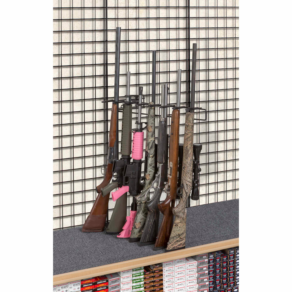 1’ 7 Rifle Leans Right Display Grid Wall (SKU: 6238)
