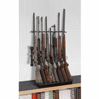 2’ 8 Rifle Deluxe Shelf Display Peg Board (SKU: 6270P)