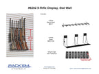 2’ 8 Rifle Wall Display Slat Wall (SKU: 6282)