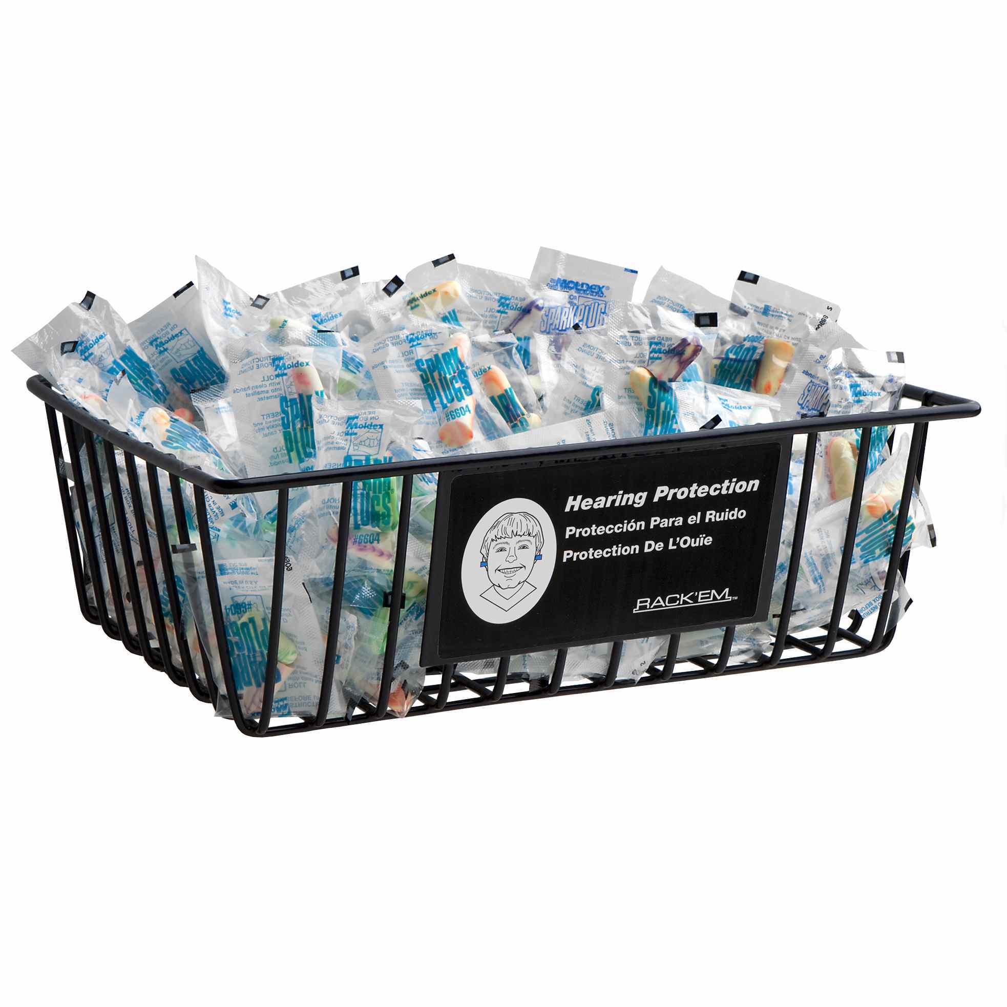 200 Pair Universal Dispenser Organizer Wire Basket (SKU: 4004)