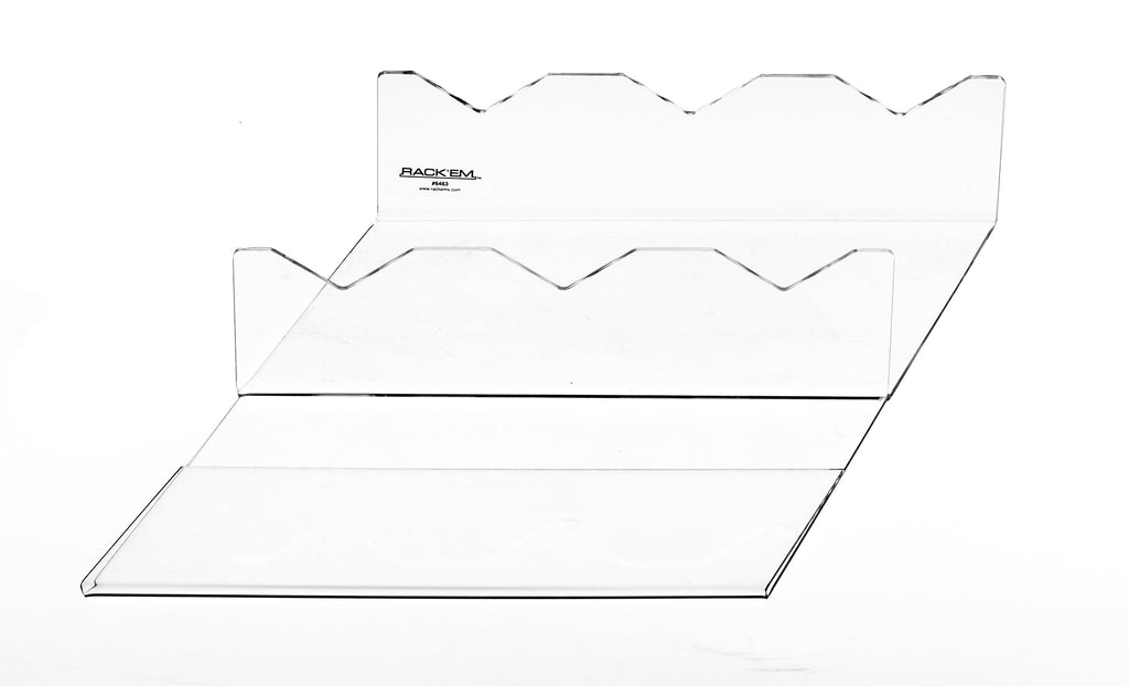 3 Scope 3 Scope Angled Acrylic Display with Price Tag Holder (SKU: 6471)