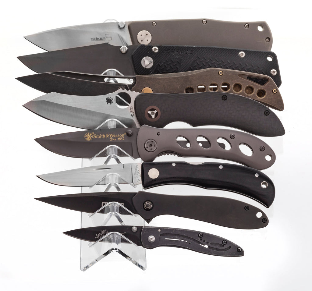 8-Knife "Teepee" Acrylic Display (SKU: 6477)