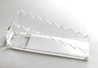 8 Knife Waterfall Display, Portable w/ pullout lip & hole for fingers. (SKU: 6474)