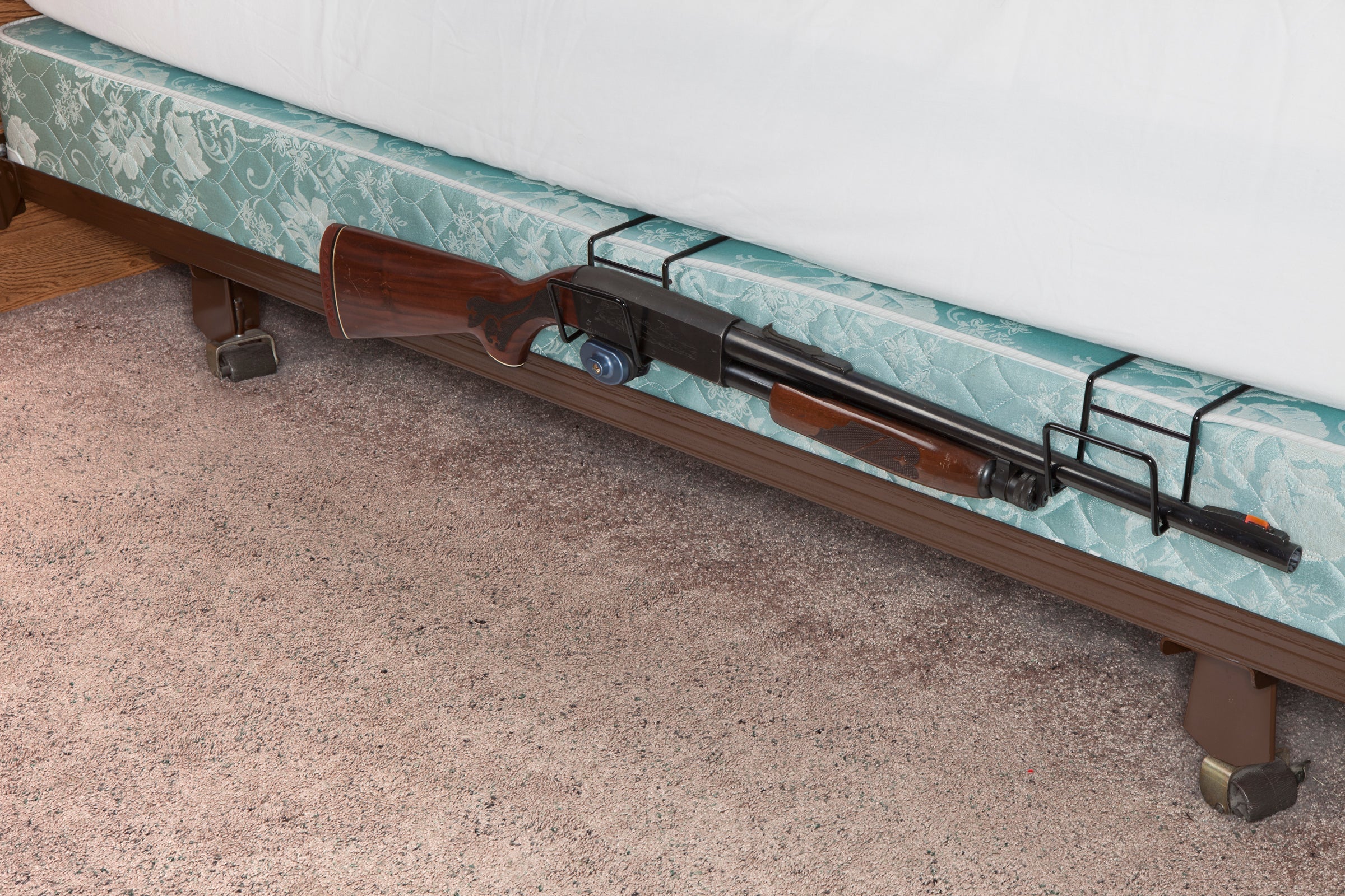 Bed Buddy (Dual), Shotgun/Baseball Bat Holder Display (SKU: 6061)