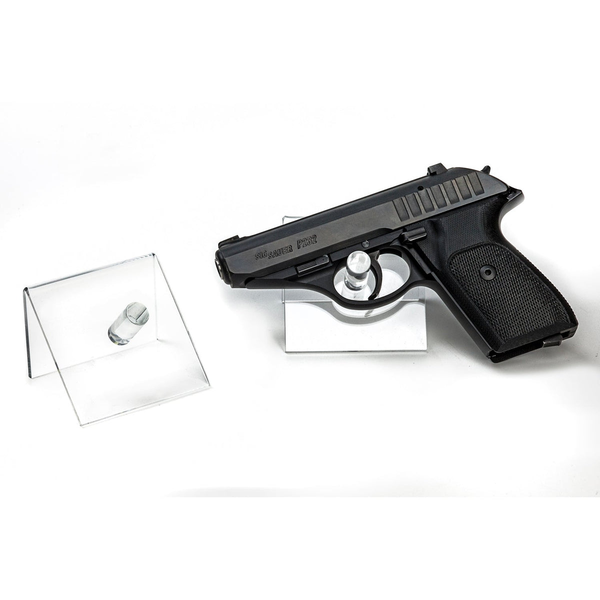Full Size Pistol Display (Pack of 10 pcs.) – Holds 1 pistol (SKU: 6351-10)