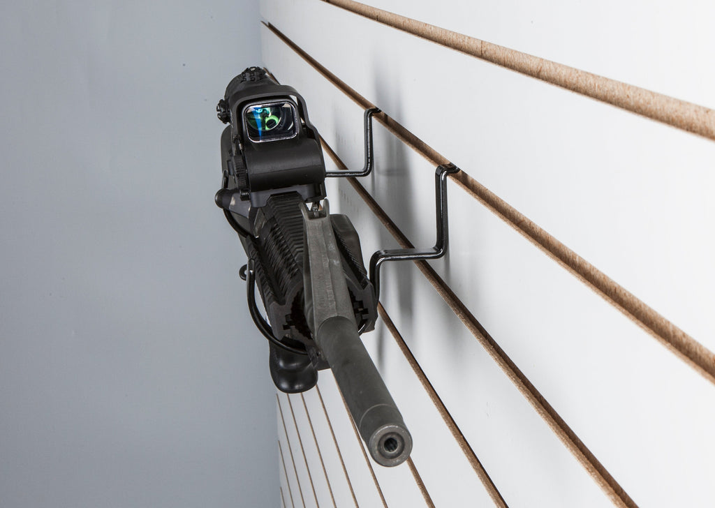 1.5" "Off the Wall" Slat Wall Rifle Display Straps 2 pc. set (SKU: 6177)