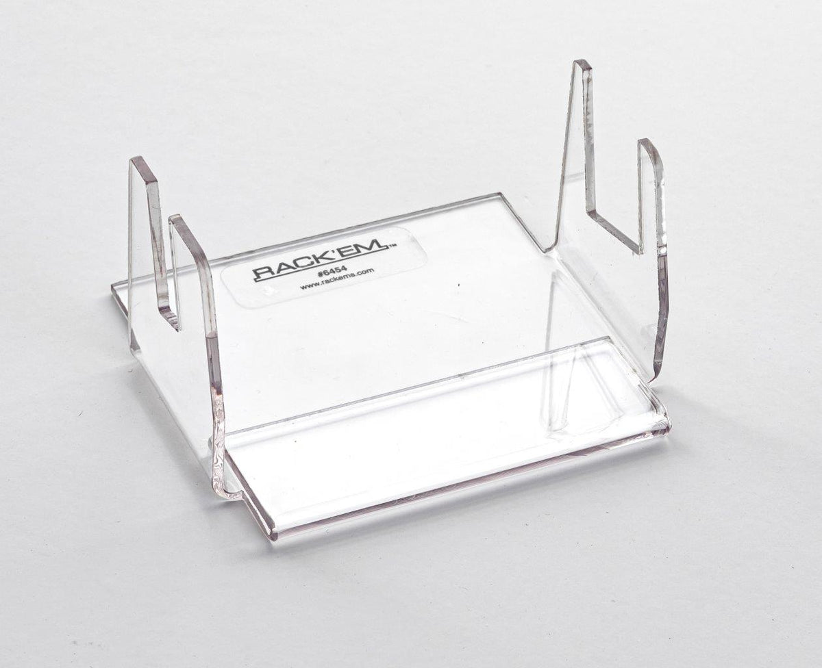 Single Knife/Multi-Tool Acrylic Display with horizontal price tag holder. (SKU: 6453)