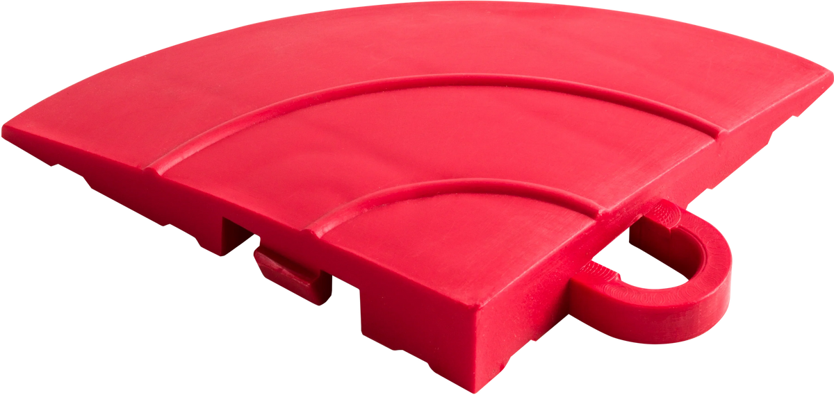 Swisstrax Diamondtrax Home Racing Red Garage Floor Tile