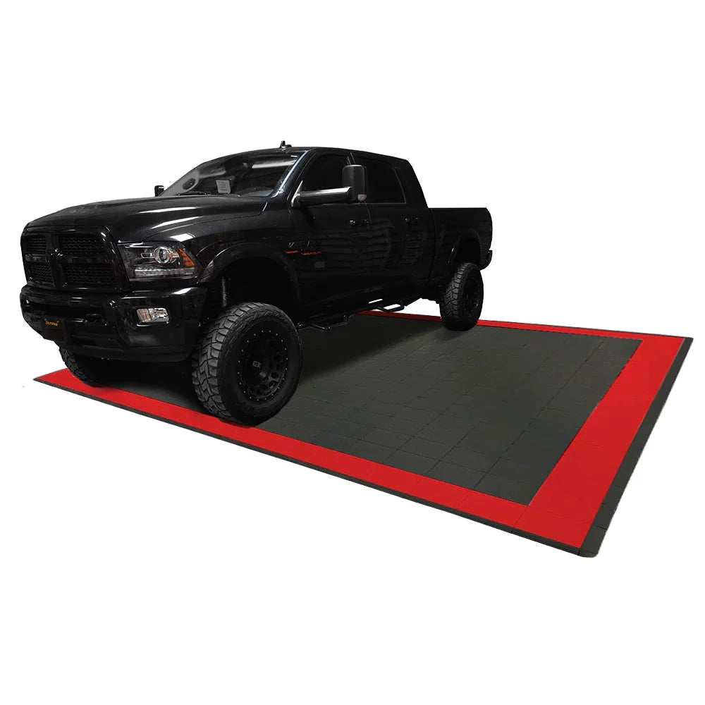 Swisstrax Diamondtrax Home Two Car Garage Floor Tile Mat