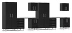 Ulti-MATE Garage 2.0 Series Black 10-Piece Set with Dual