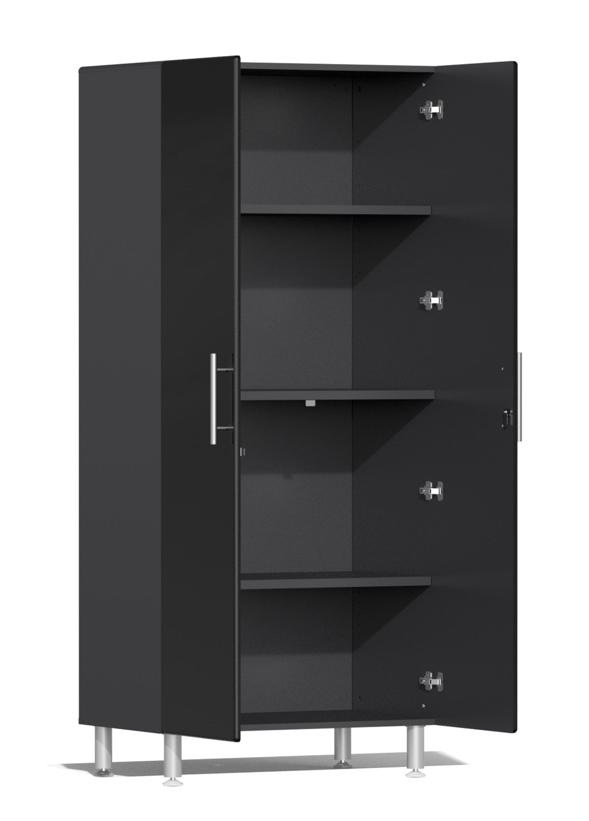Ulti-MATE Garage 2.0 Series Black 12-Piece Tall Cabinet Set